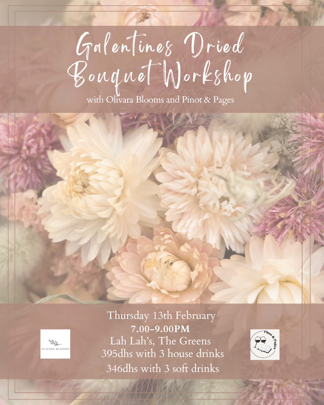 Galentine's Day Bouquet Workshop - Thursday 13th February