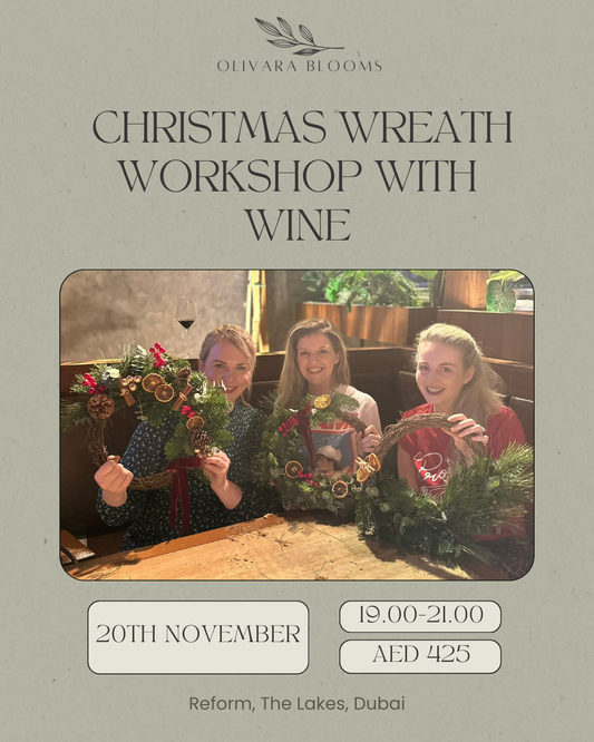 Festive Wreath Making Workshop with Wine – Reform Social, The Lakes
